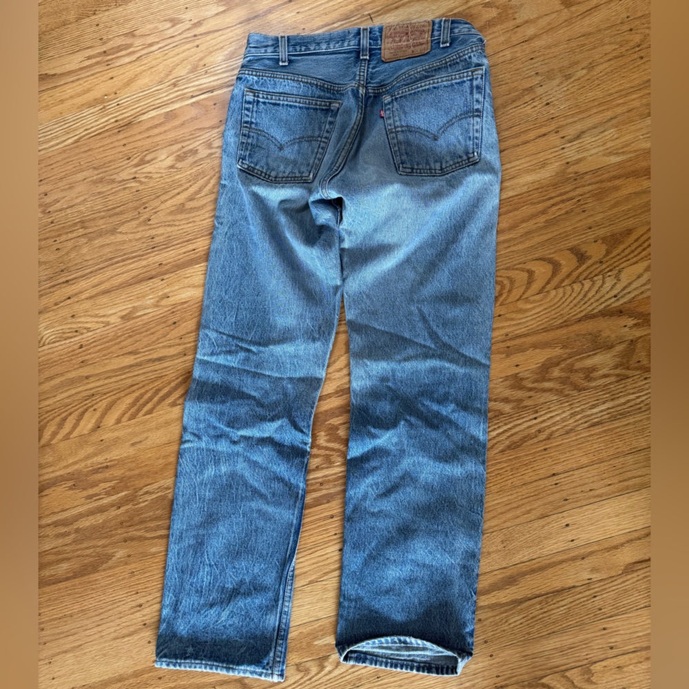 Vintage 501 Levi’s Straight Leg Ripped - Picture 4 of 6